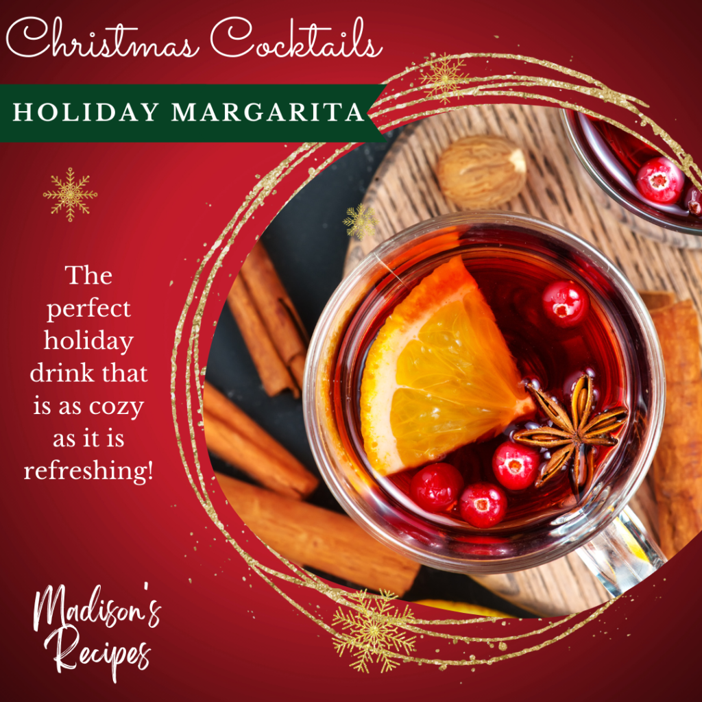 Holiday Margarita Recipe