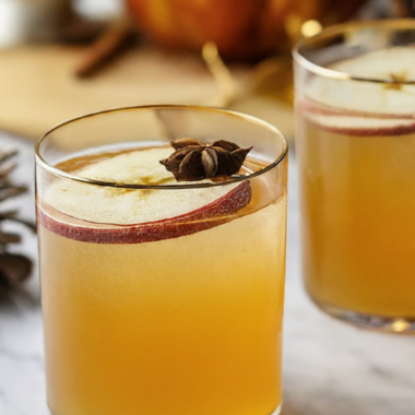 Ginger beer mocktail