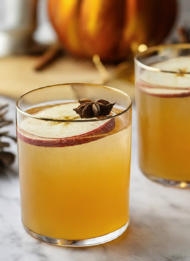 Ginger beer mocktail