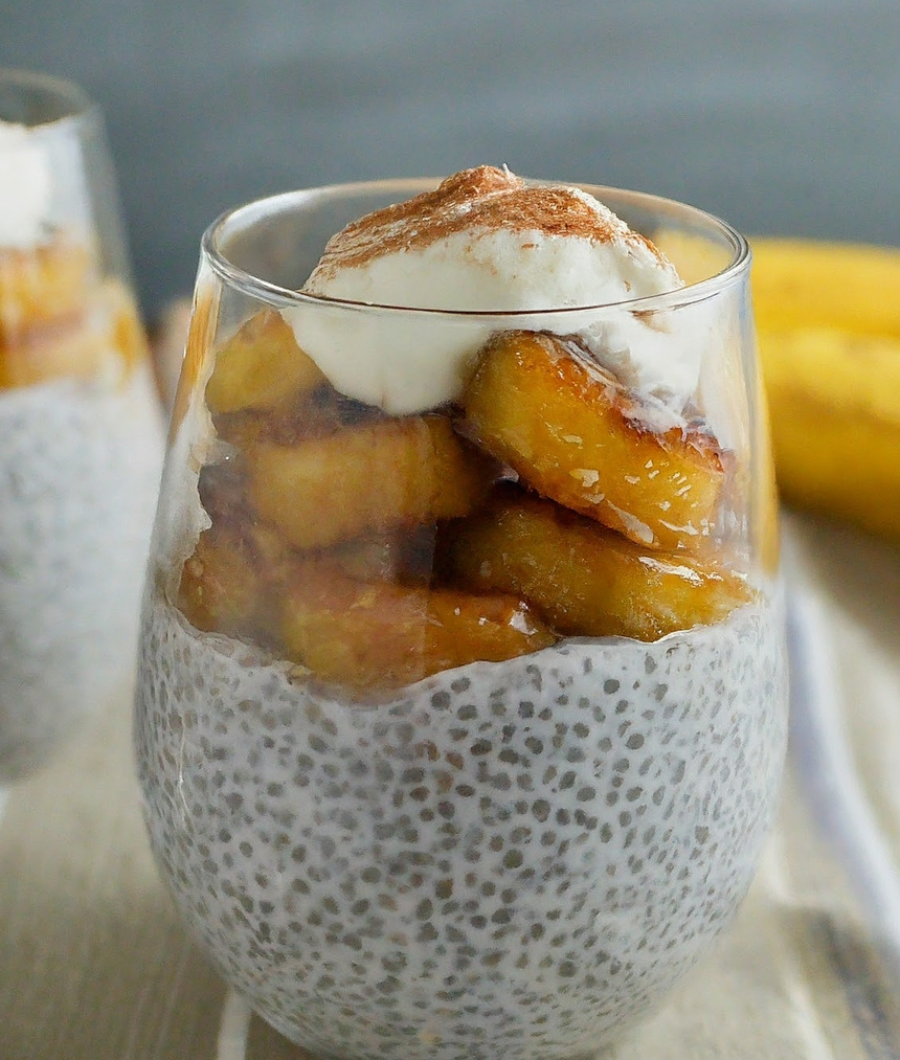 Banana Chia Pudding