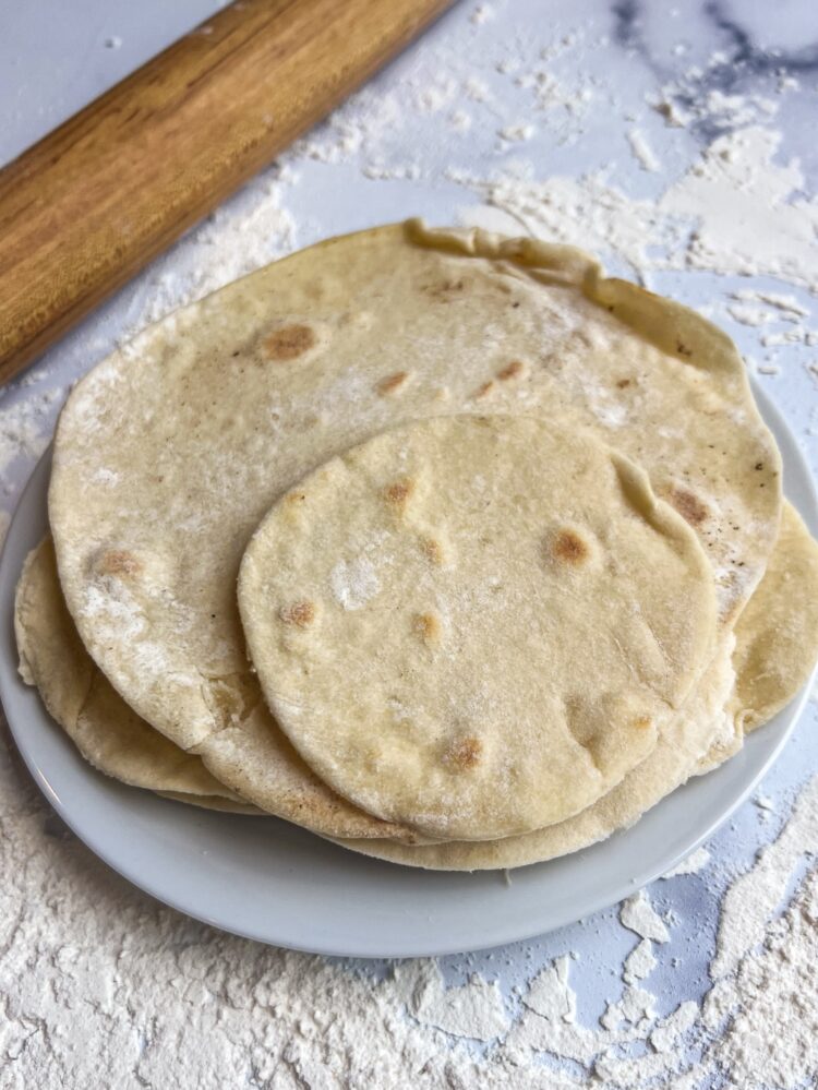 Buttery flour tortilla recipe