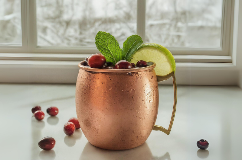 Cranberry Moscow Mule