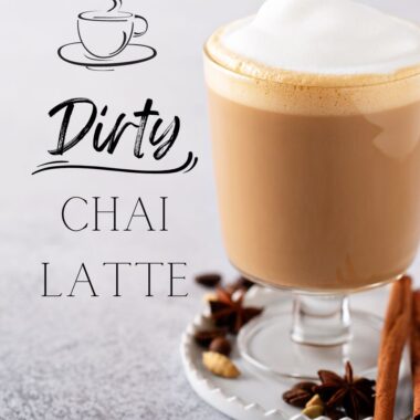 Dirty Chai Latte Recipe