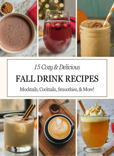 Fall Drinks Recipes