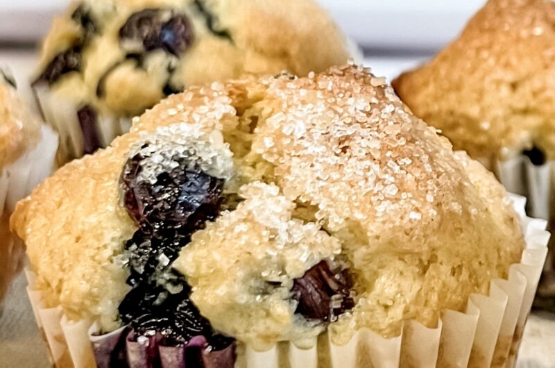 Kamut Flour Blueberry Muffin Recipe