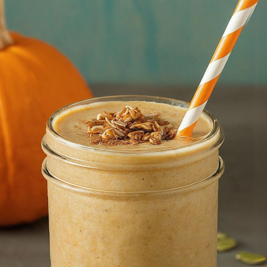 Healthy pumpkin smoothie recipe